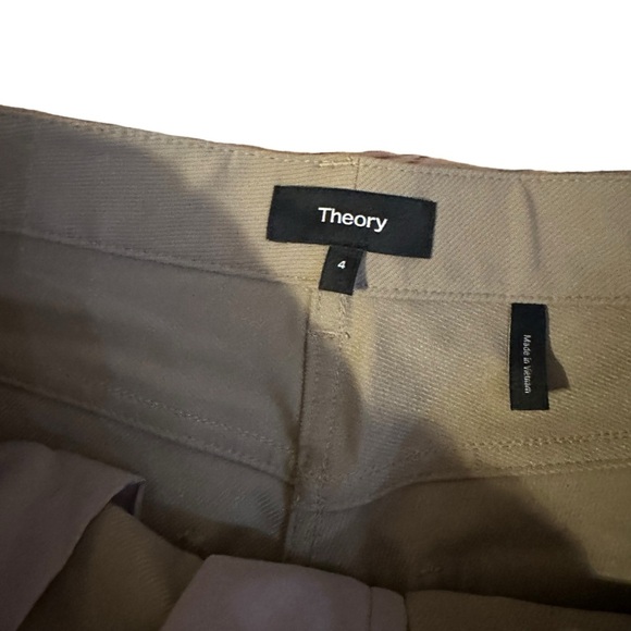 Theory Relaxed Straight-Leg Cargo Pants Size 4 - Picture 3 of 7